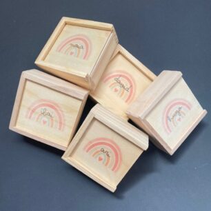 3 en raya personalizado arcoiris