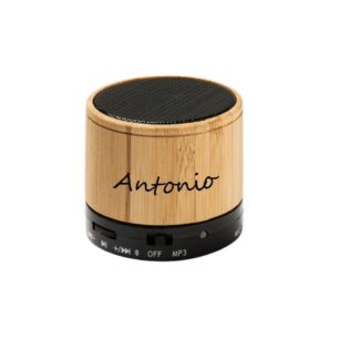 Altavoz personalizado con nombre