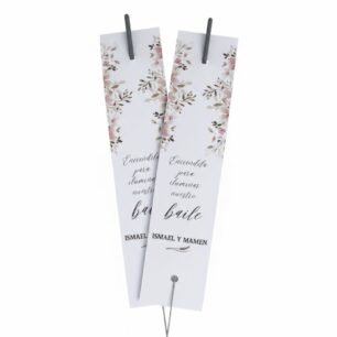 Bengala de boda personalizada