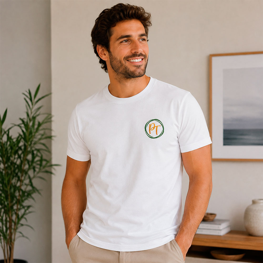 Camiseta blanca personalizada