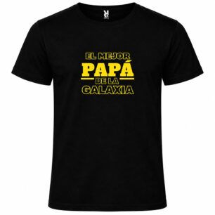 Camiseta el mejor padre de la galaxia
