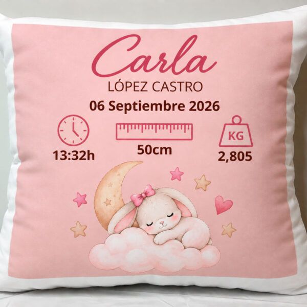 Cojin natalicio personalizado1
