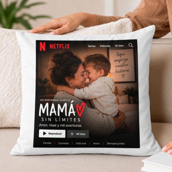 Cojín portada netflix