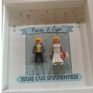 Marco playmobil personalizado sois los siguientes