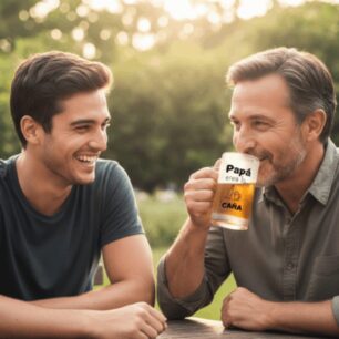 Jarra de cerveza eres la caña