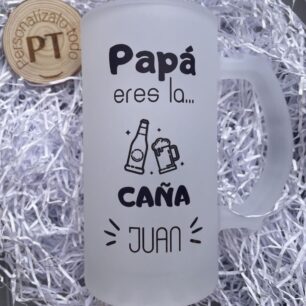 Jarra de cerveza eres la caña