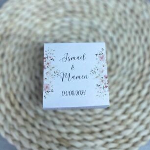 Maceta de boda personalizada