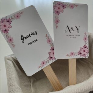 Pai Pai de boda personalizado