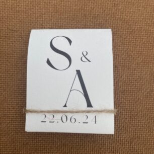 Pañuelo de boda personalizado