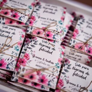 Pañuelo de boda personalizado