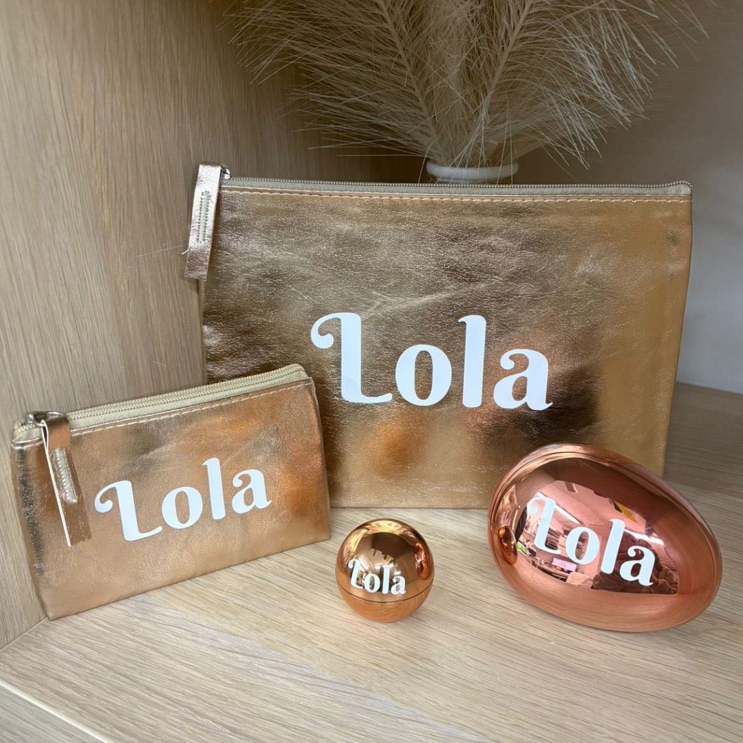 Set de accesorios personalizados neceser
