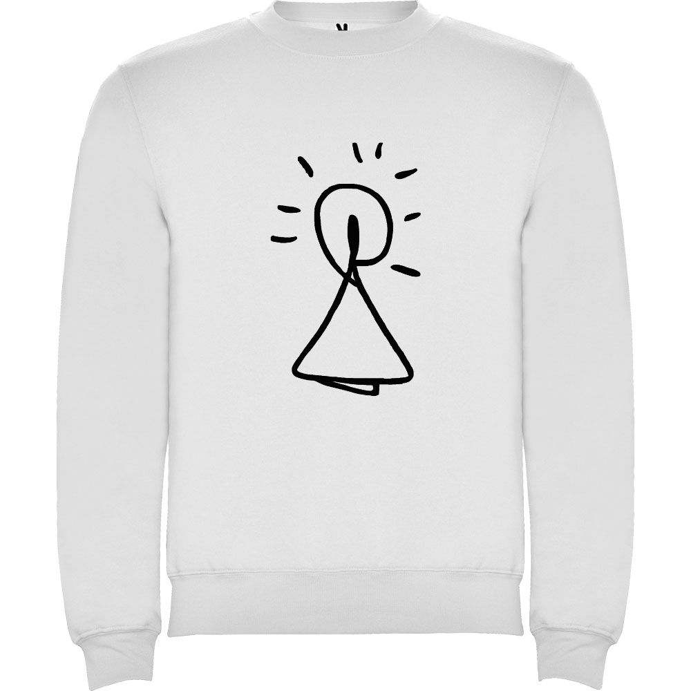 Sudadera virgen del pilar blanca
