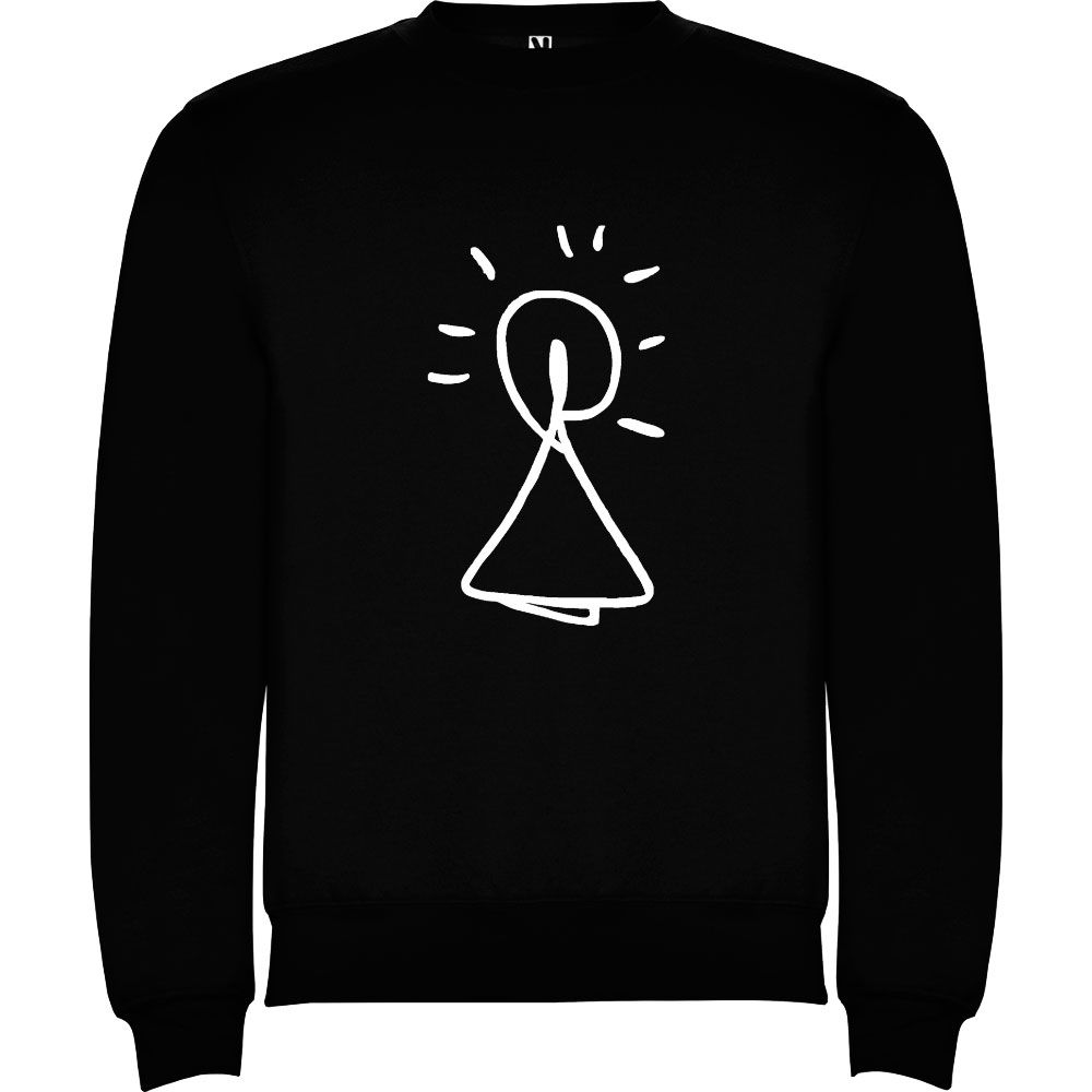 Sudadera virgen del pilar negra