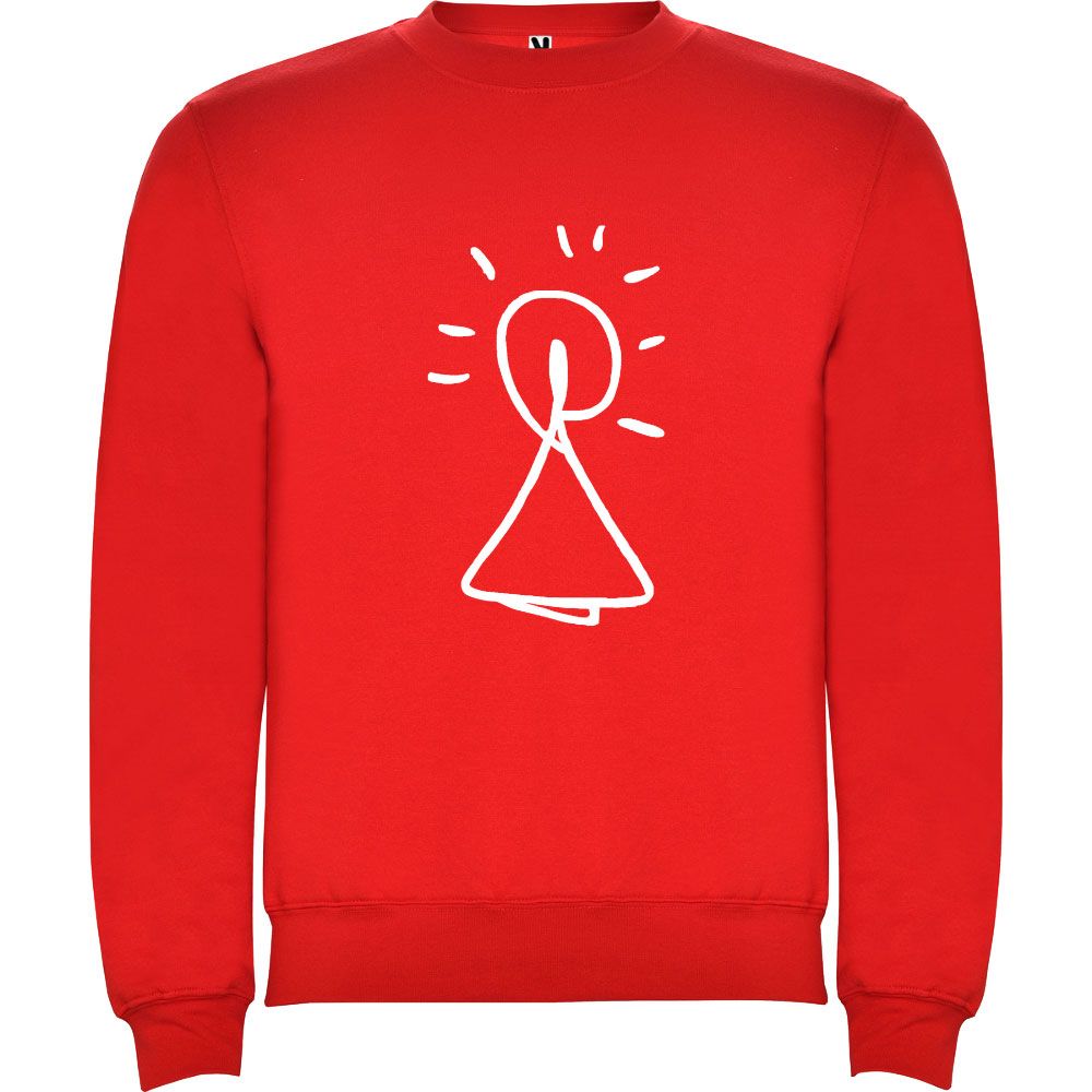 Sudadera virgen del pilar roja