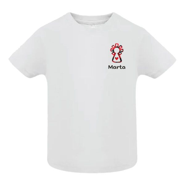 Camiseta virgen del pilar blanca