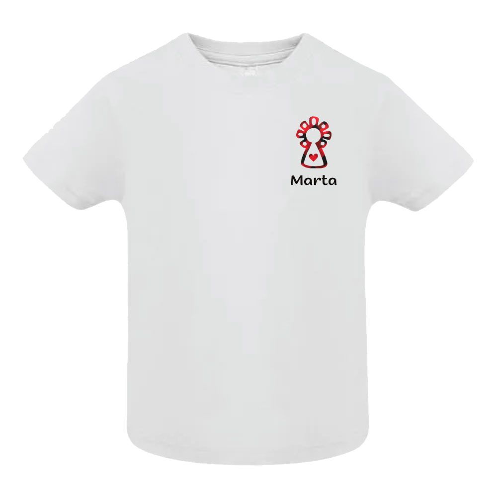 Camiseta virgen del pilar blanca