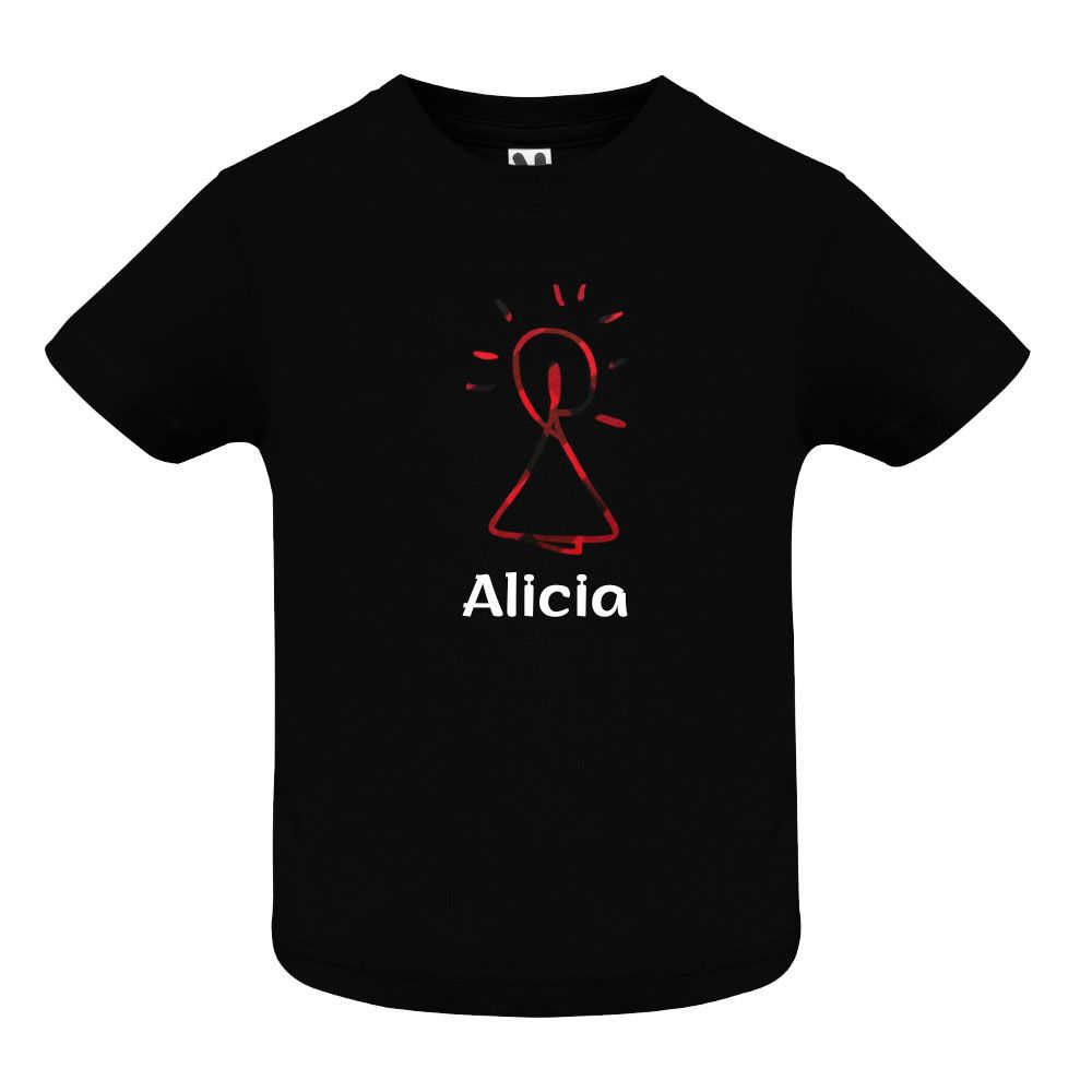 Camiseta virgen del pilar negra3