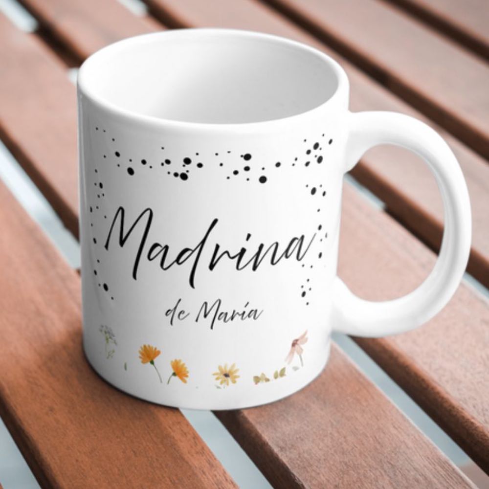 taza madrina personalizada