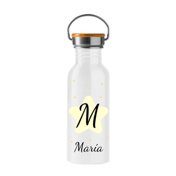 Bidon personalizado inicial estrella2