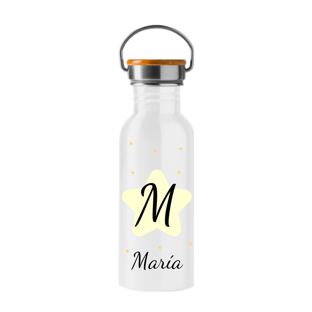 Bidon personalizado inicial estrella2