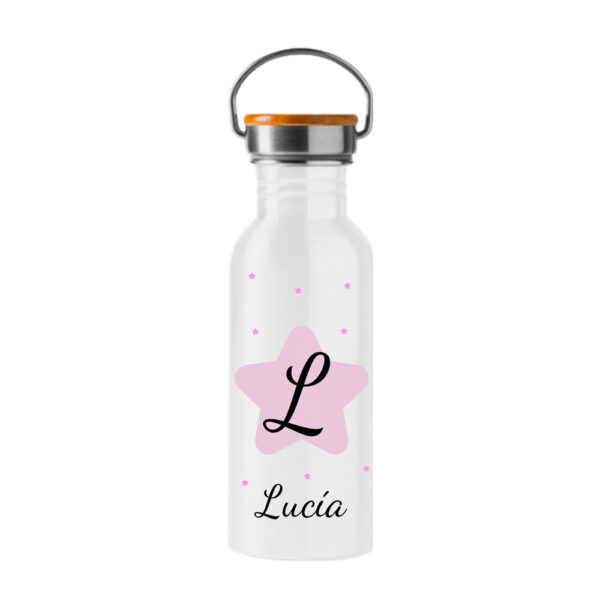Bidon personalizado inicial estrella3