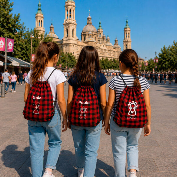 Mochila cachirulo virgen del pilar3