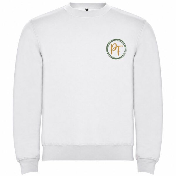 Sudadera blanca personalizada