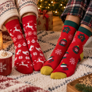 Calcetines de Navidad para regalo