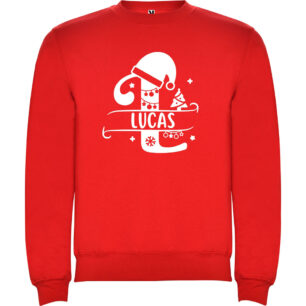 Sudadera de Navidad personalizada con inicial y nombre